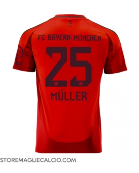 Bayern Munich Thomas Muller #25 Maglia Gara Casa Repliche 2024-25